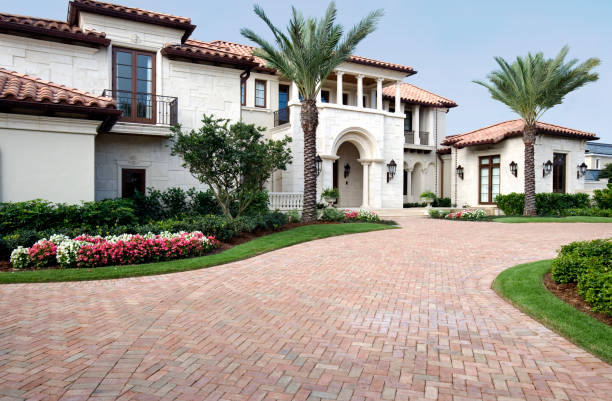 Permeable Paver Driveway in Albion, NE
